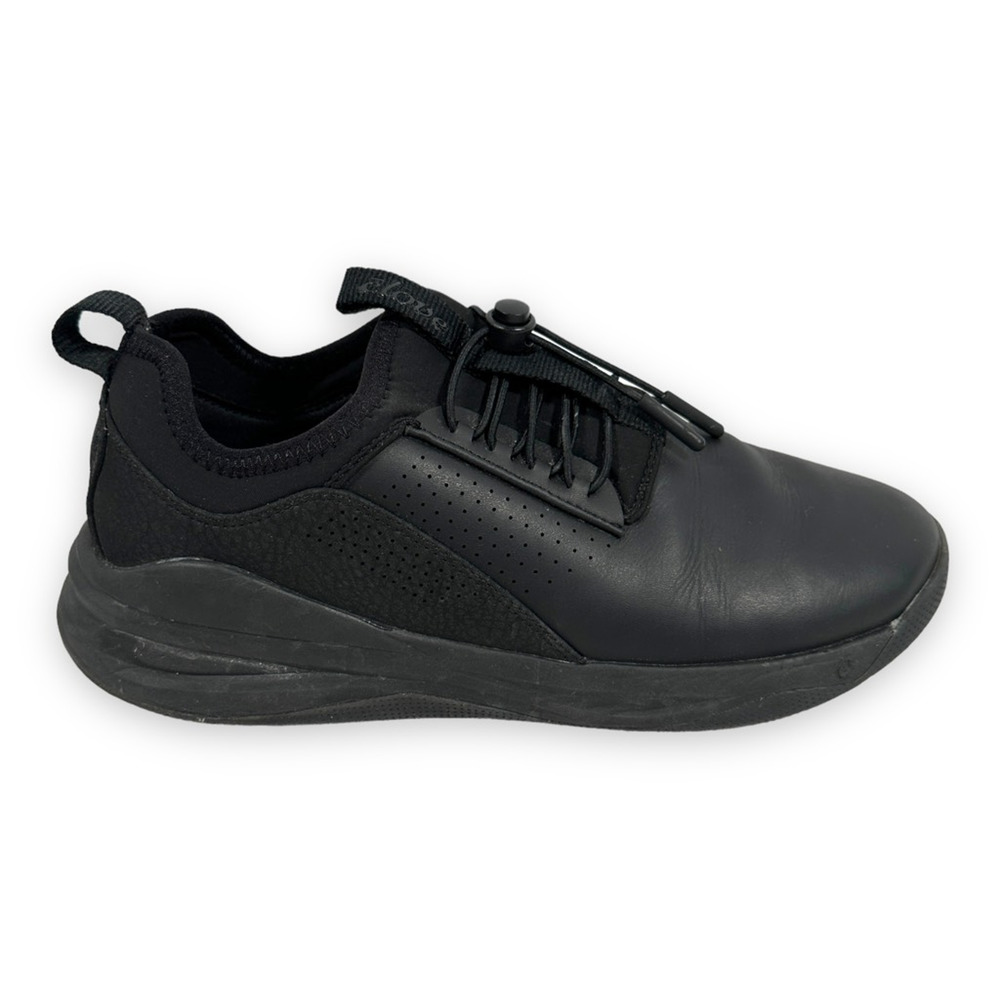 Clove Womens Walking Shoes Black CL007 Breathable Bungee Lace Nursing 8 M EUR 39